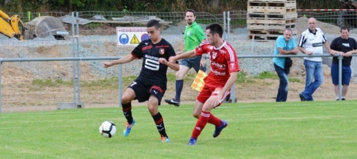 CFA2. Anouar El Guennouni (Stade Rennais) à Dinan-Léhon