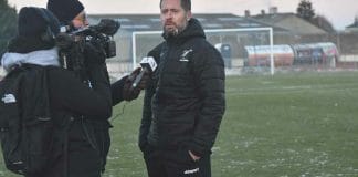 Cédric Hoarau, l'entraîneur de l'AF Virois.