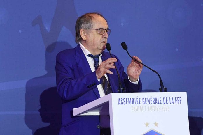 Noël Le Graët AF 7 janvier Noël Le Graët AF 7 janvier